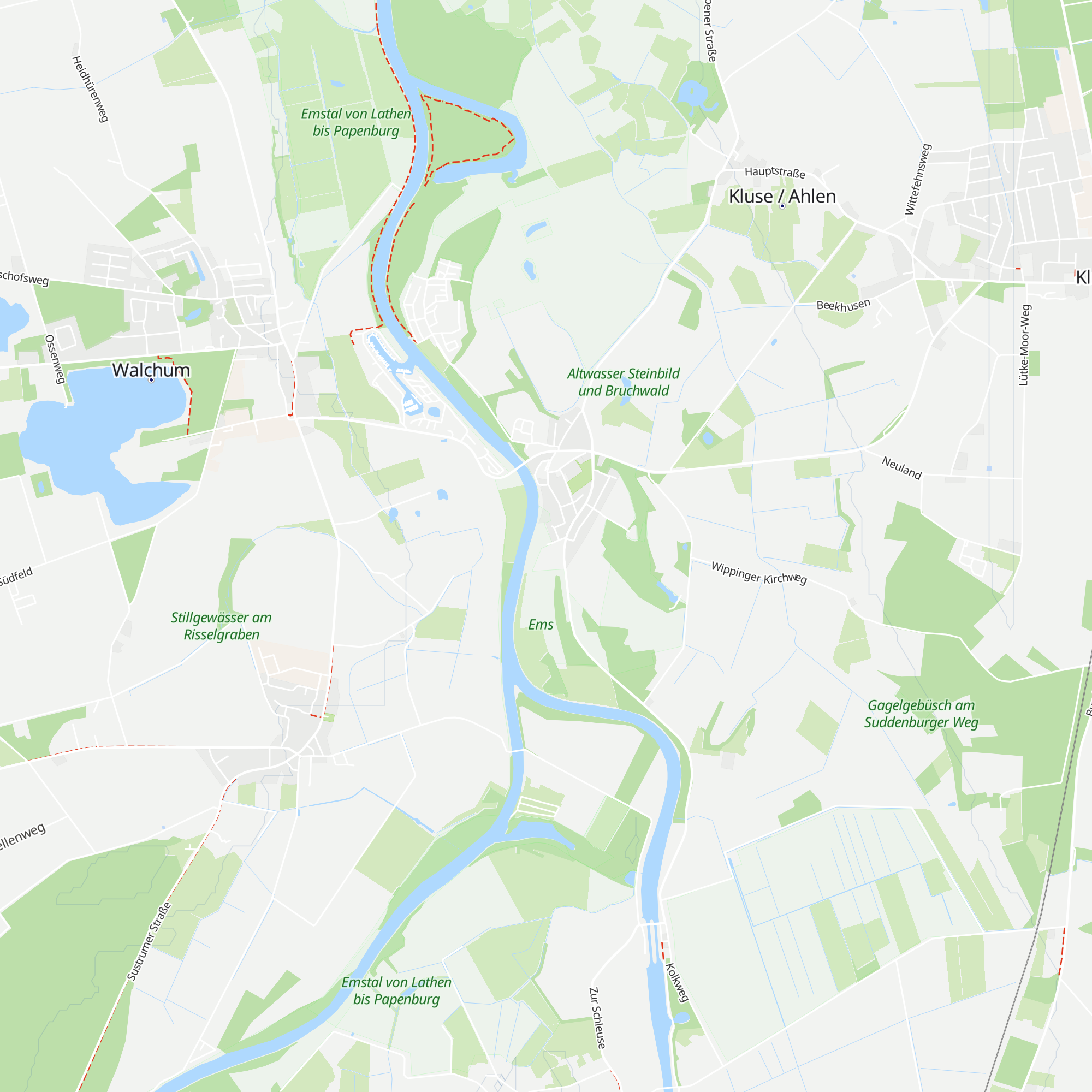 Hütte map