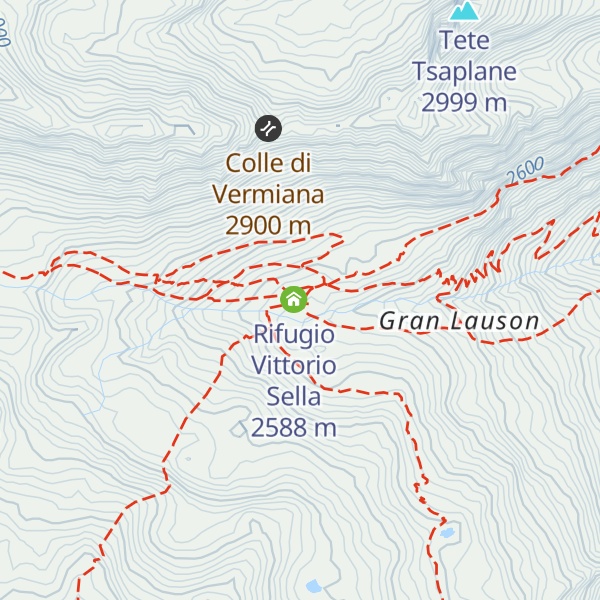 Map of Rifugio invernale Giuliano Perugini