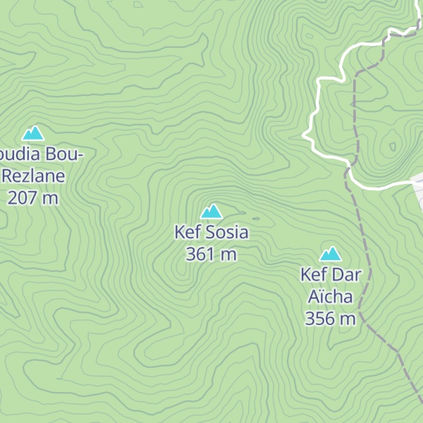 Map of Kef Sosia