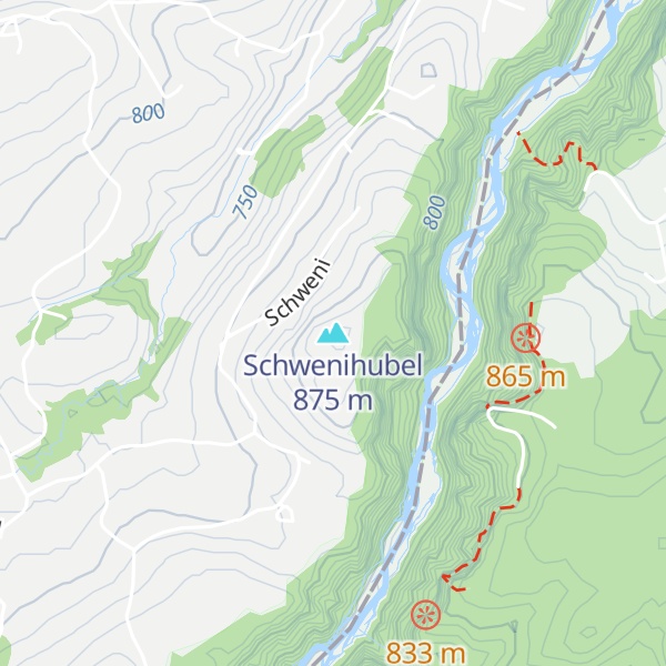 Map of Schwenihubel