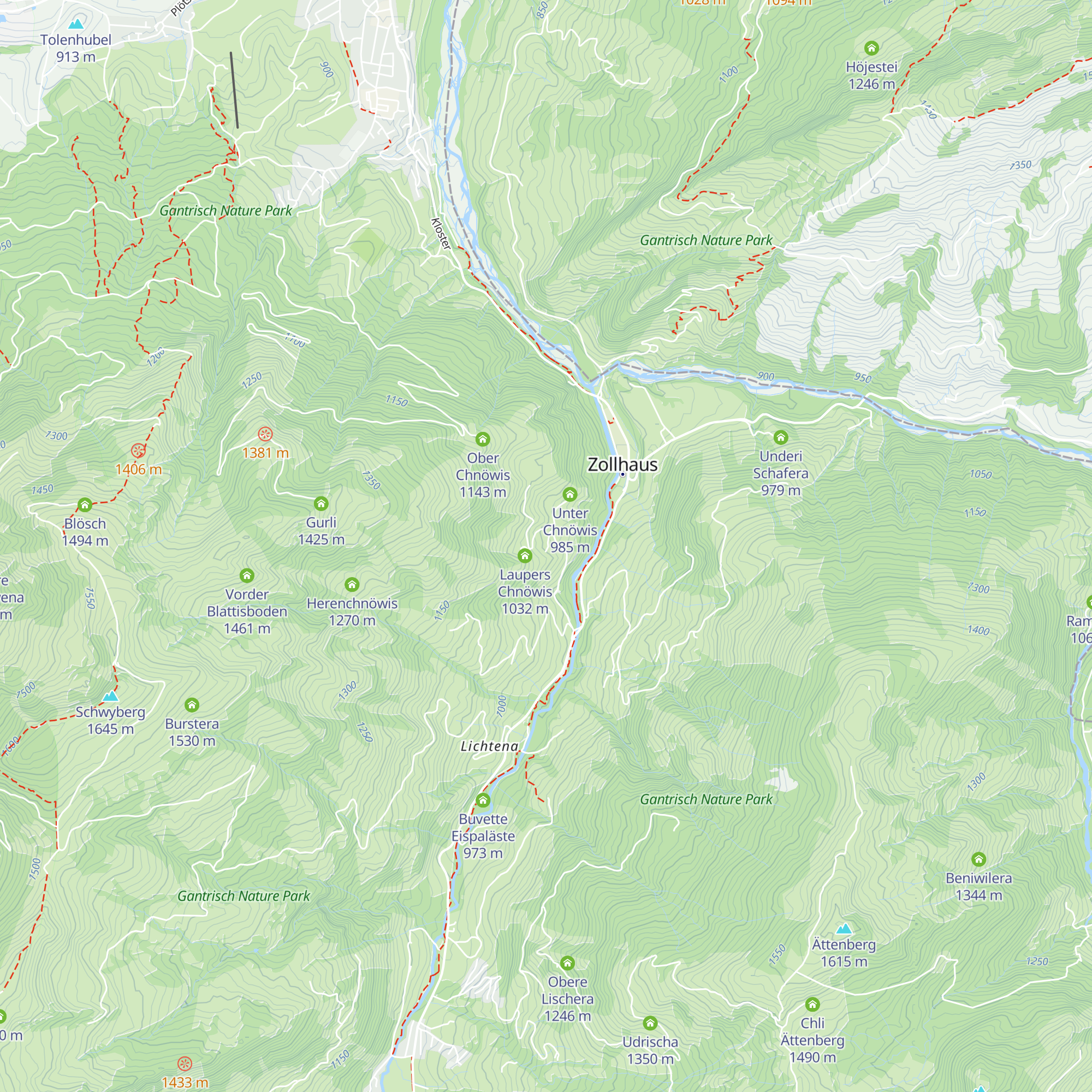 Spittelchnöwis map