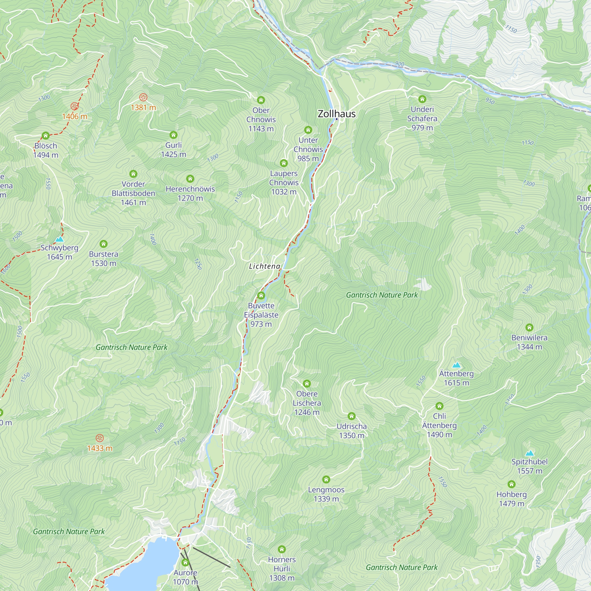 Zuckerli map