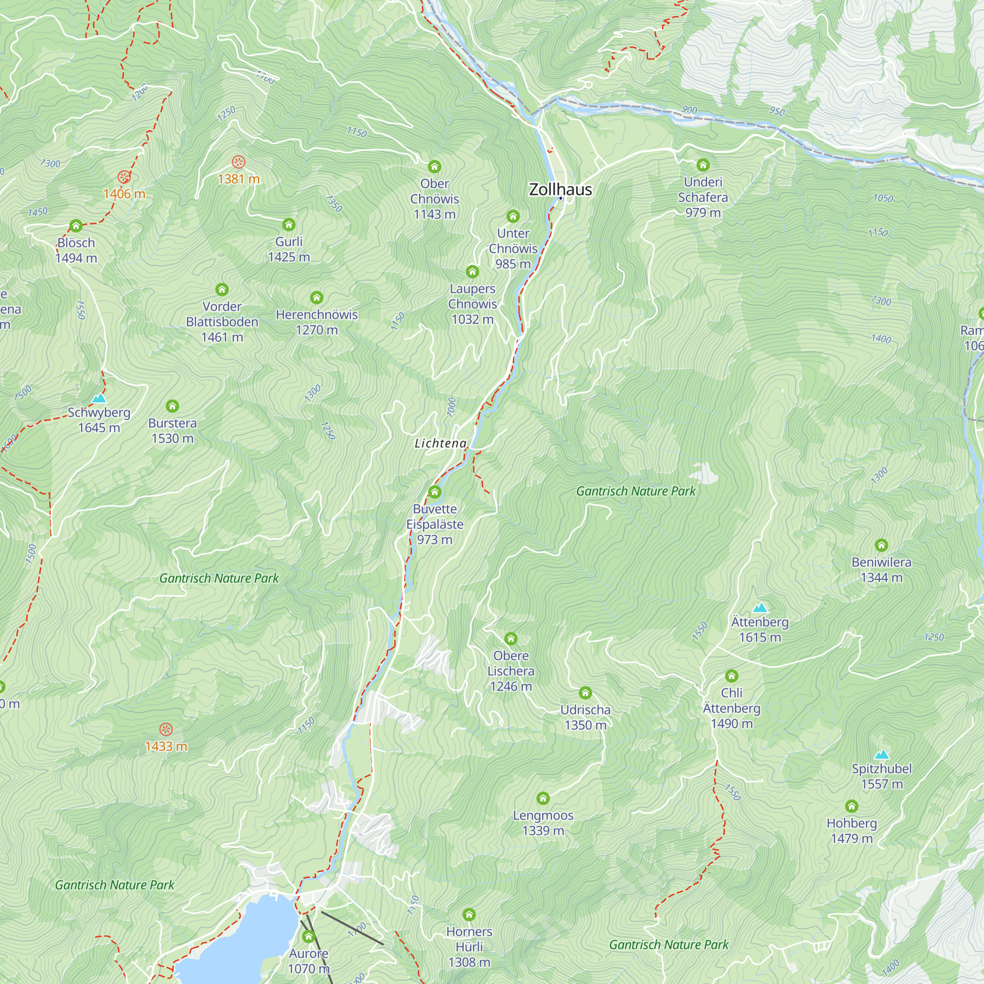 Zuckerli map