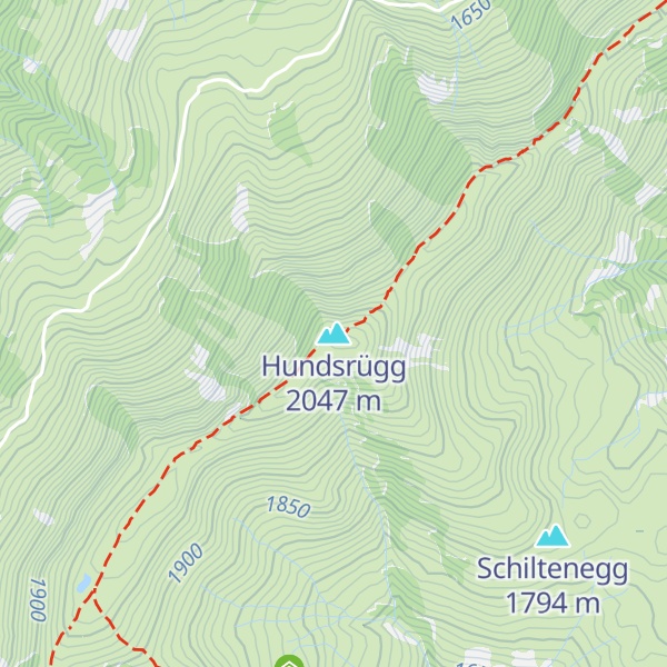 Map of Hundsrügg