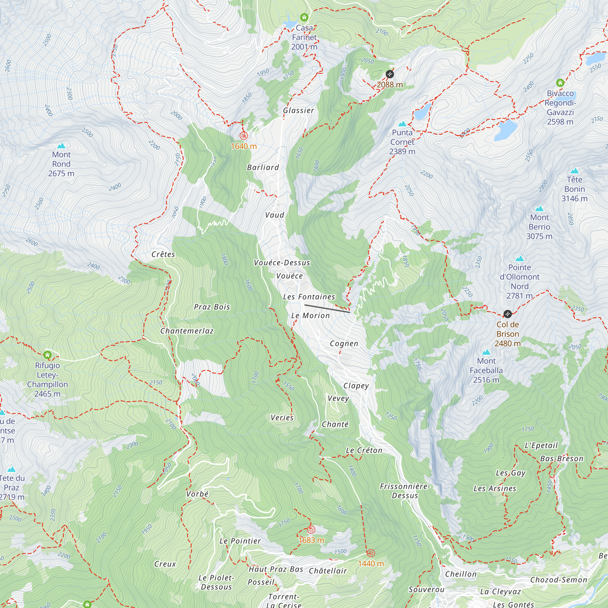 Bar map