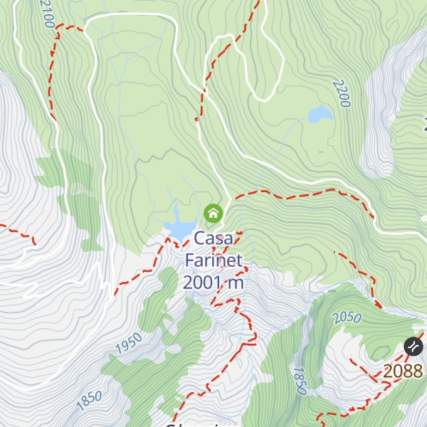 Map of Casa Farinet