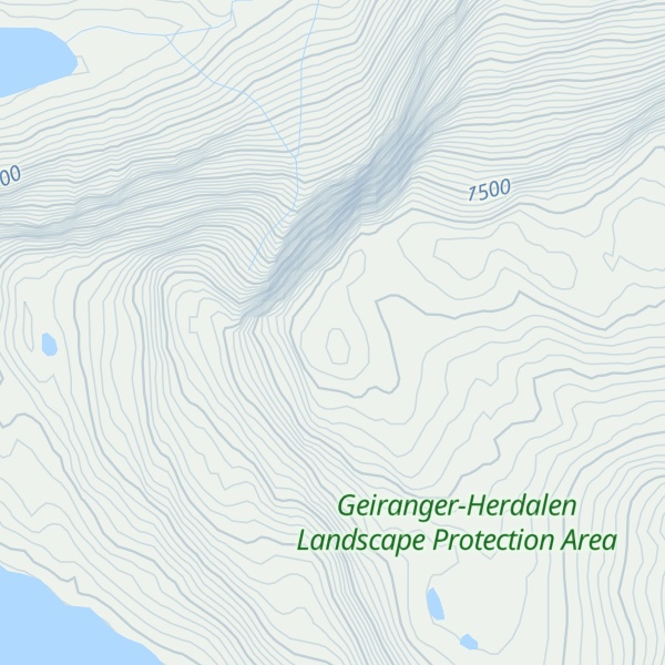 Map of Fossfjellet