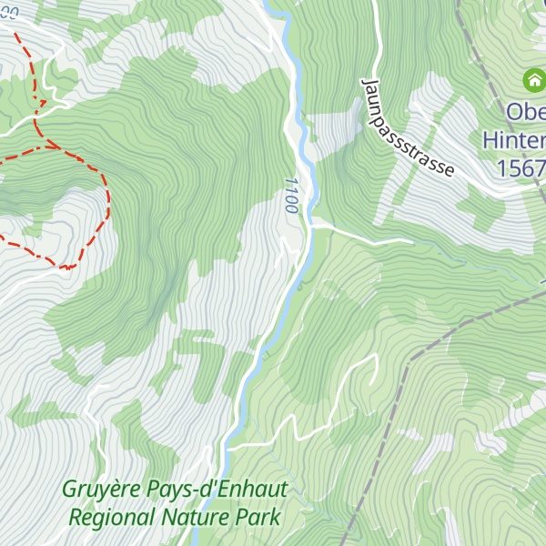 Map of Uf der Matta