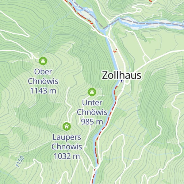 Map of Unter Chnöwis