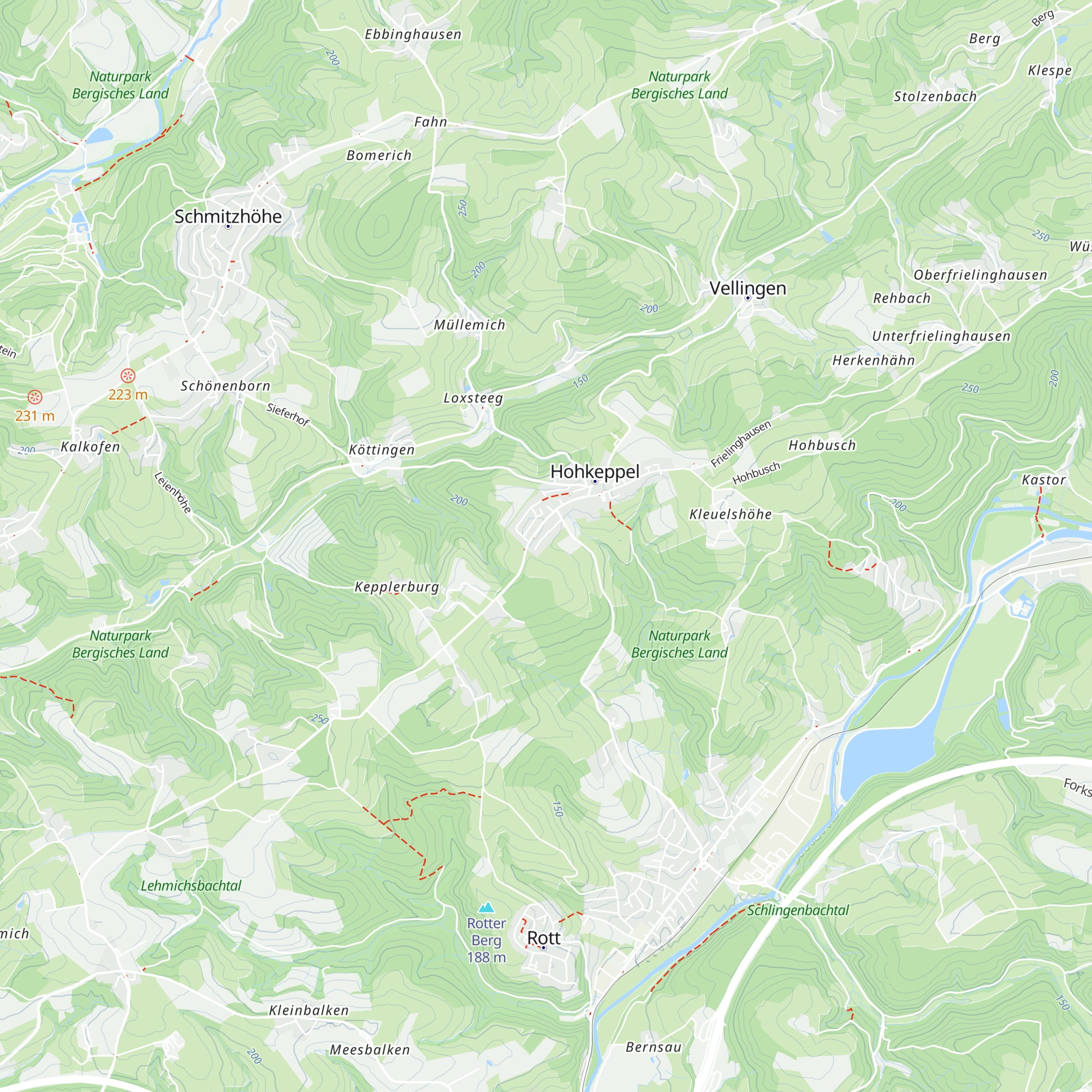 Gartenhütte map