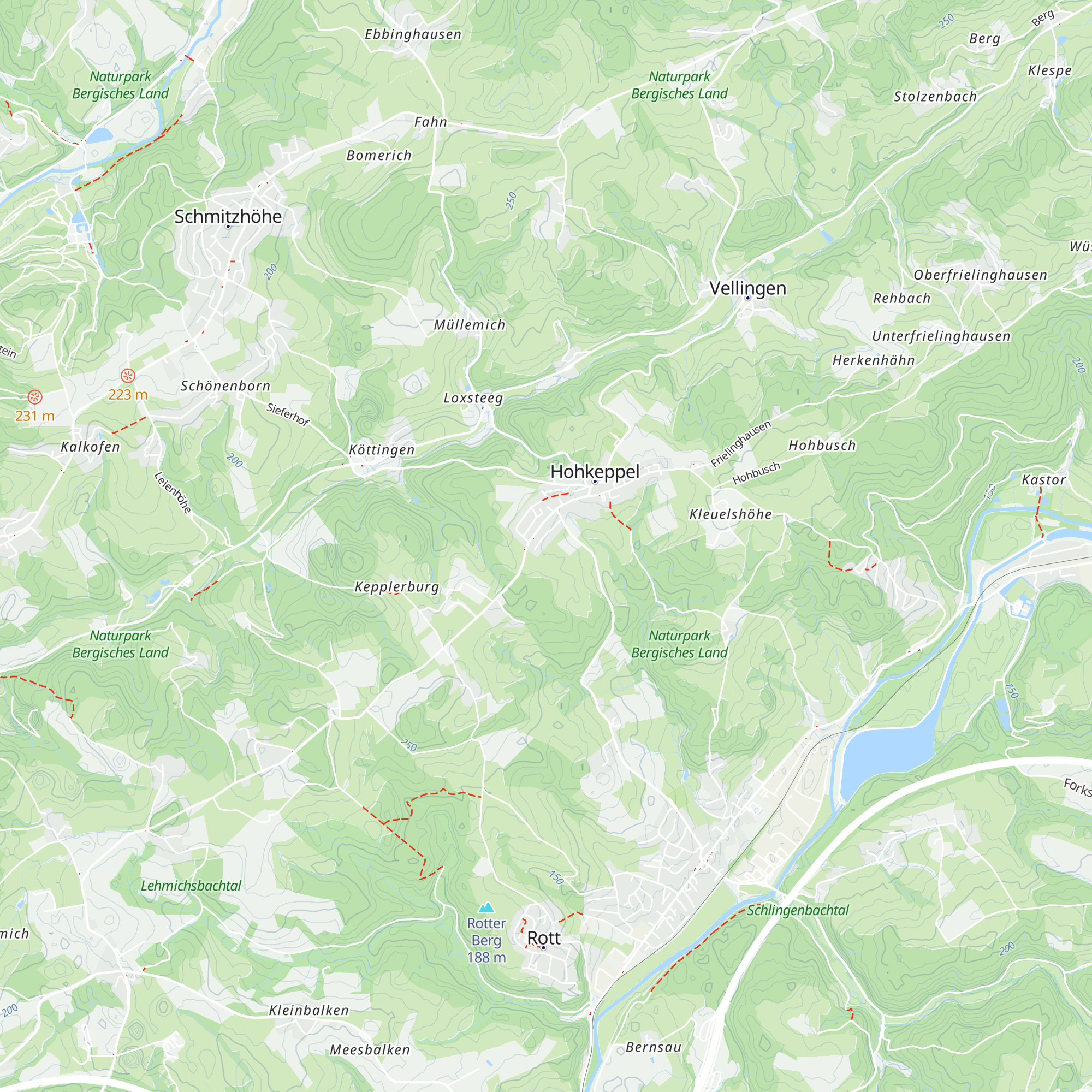 Gartenhütte map