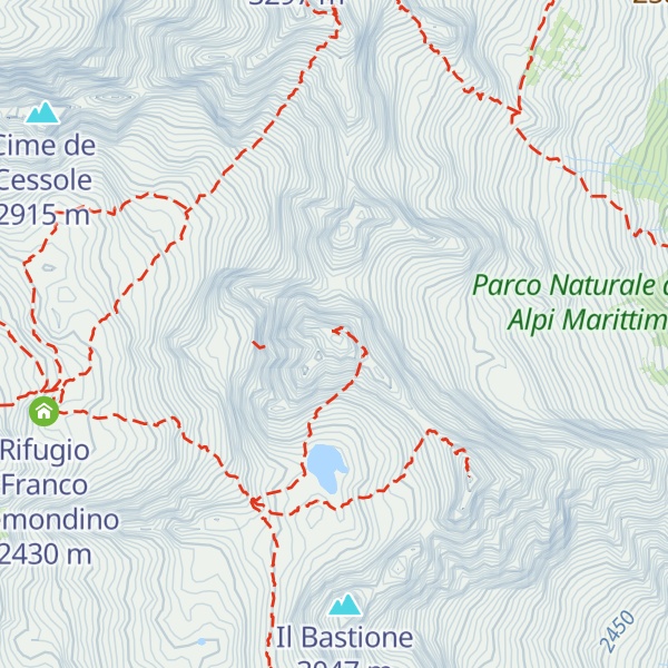 Map of Cima di Nasta
