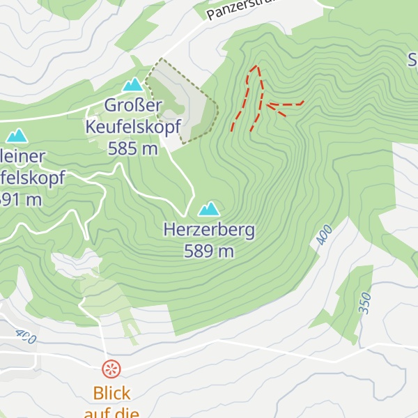 Map of Herzerberg