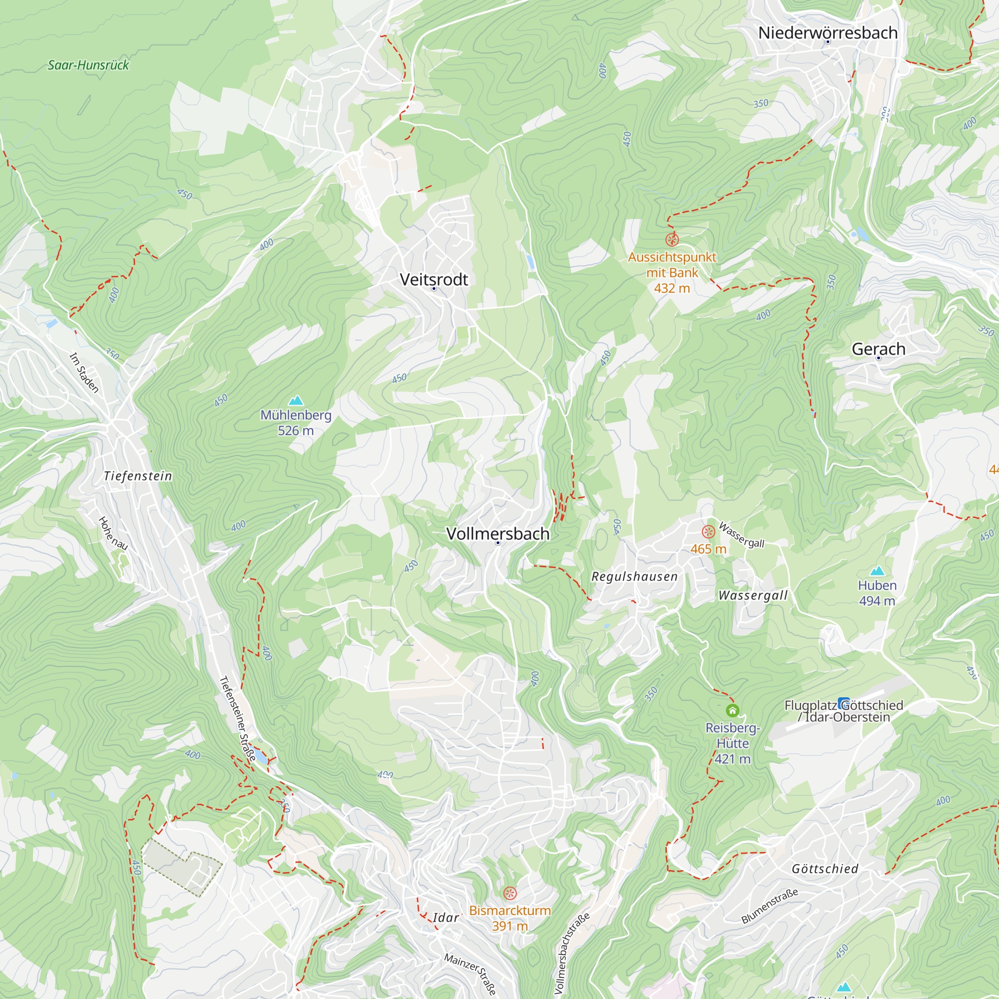 Achat-Alm map