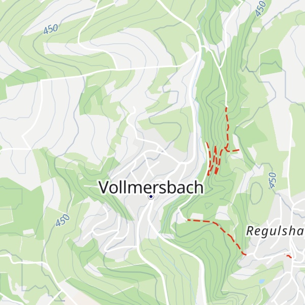 Map of Achat-Alm