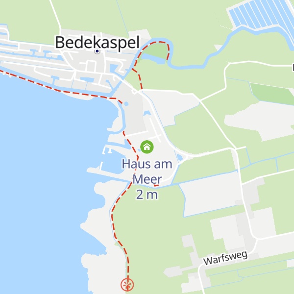 Map of Haus am Meer