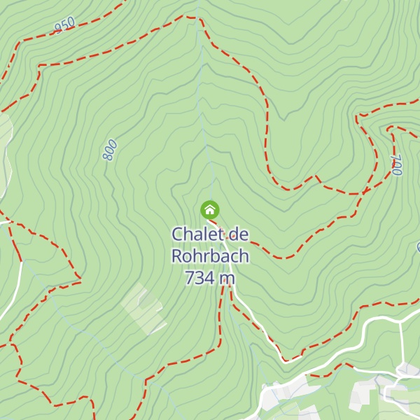 Map of Chalet de Rohrbach