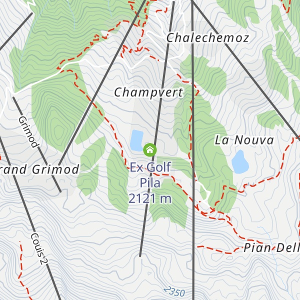 Map of Ex Golf Pila
