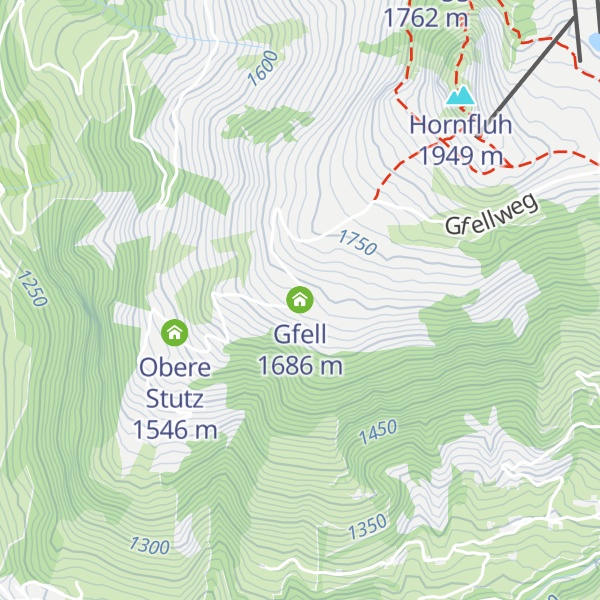 Map of Gfell