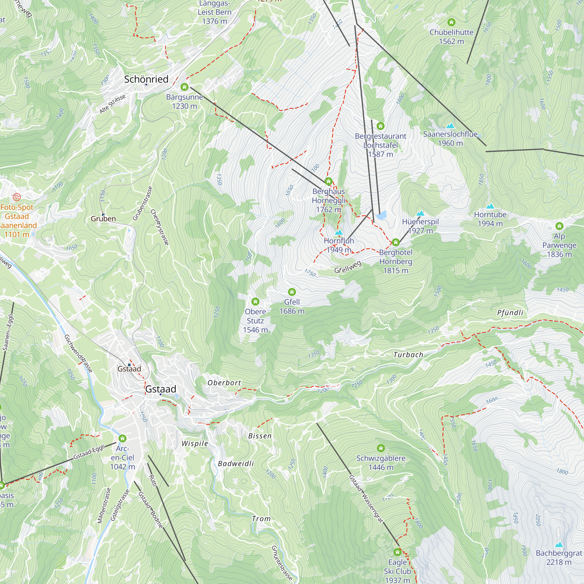 Gfell map