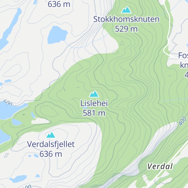 Map of Lislehei