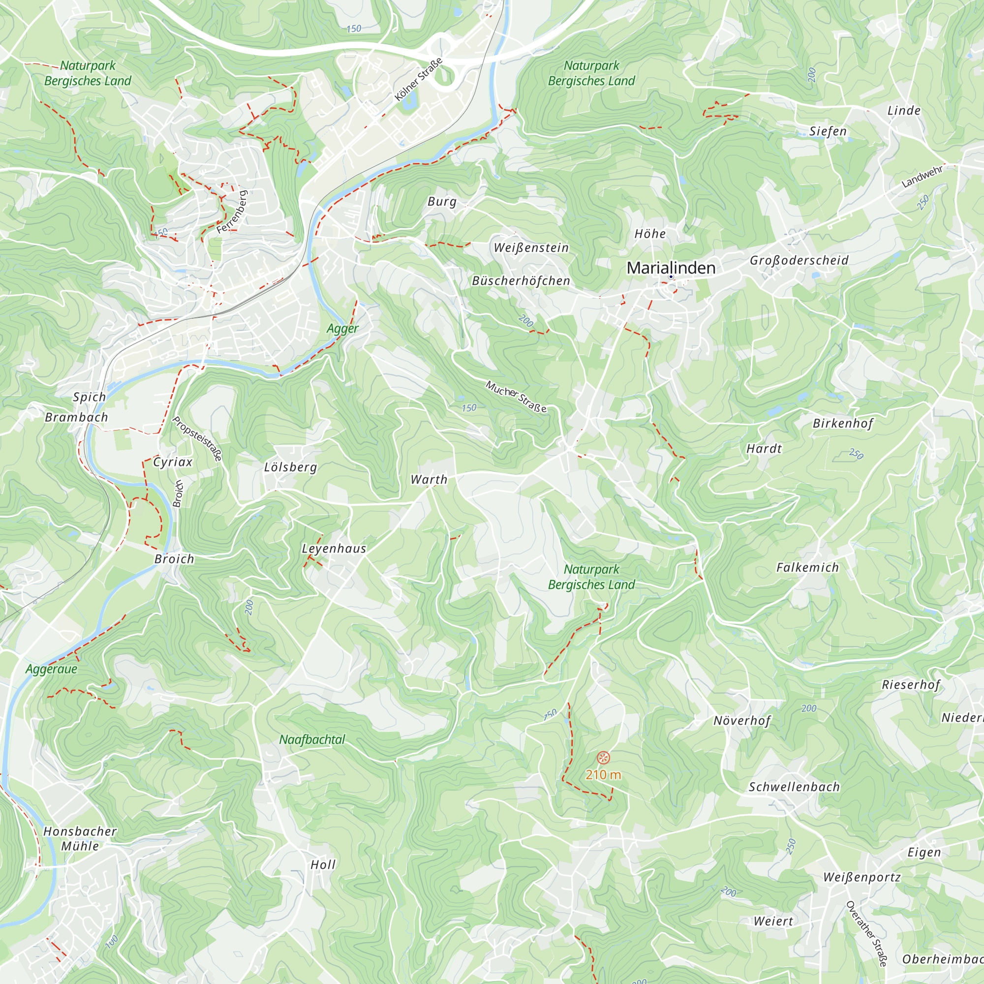 An der Sonne Wanderhütte map