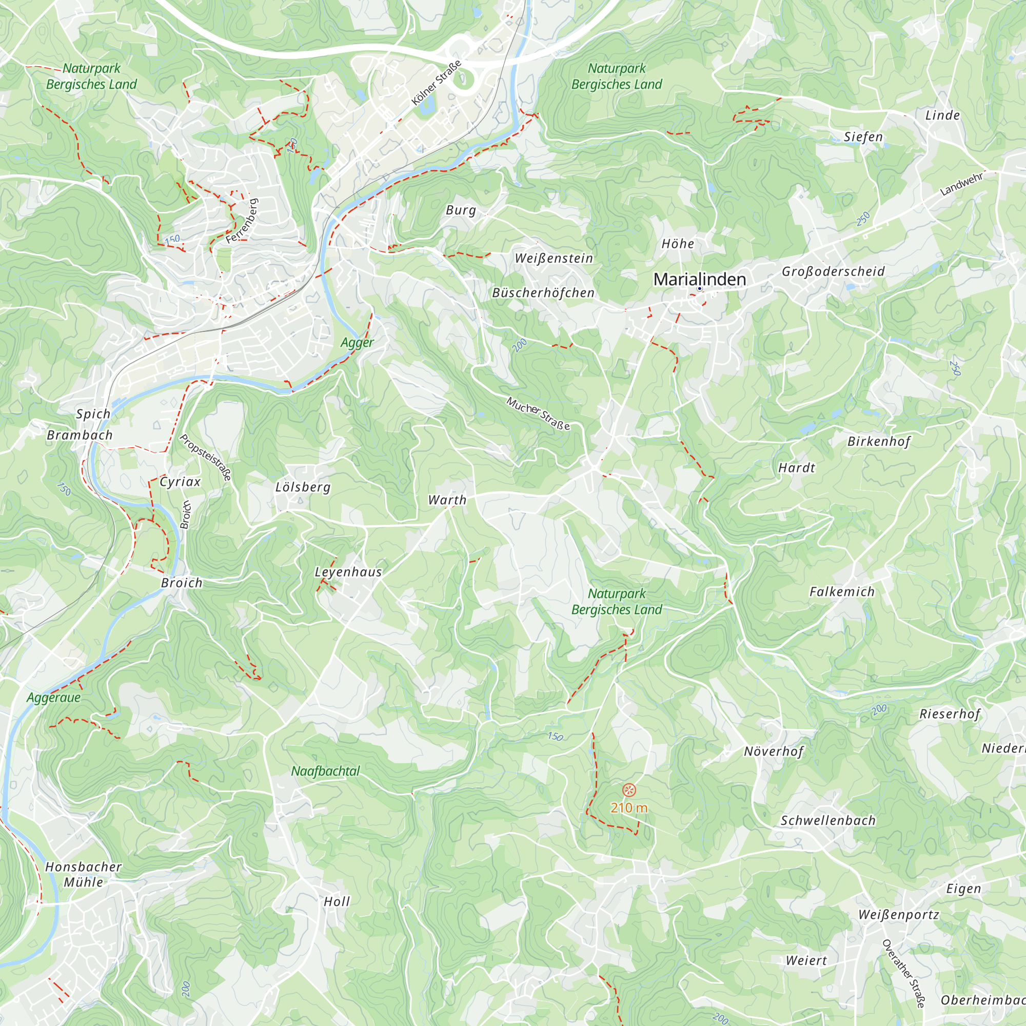 An der Sonne Wanderhütte map