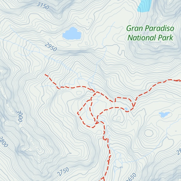Map of Bivacco Ivrea