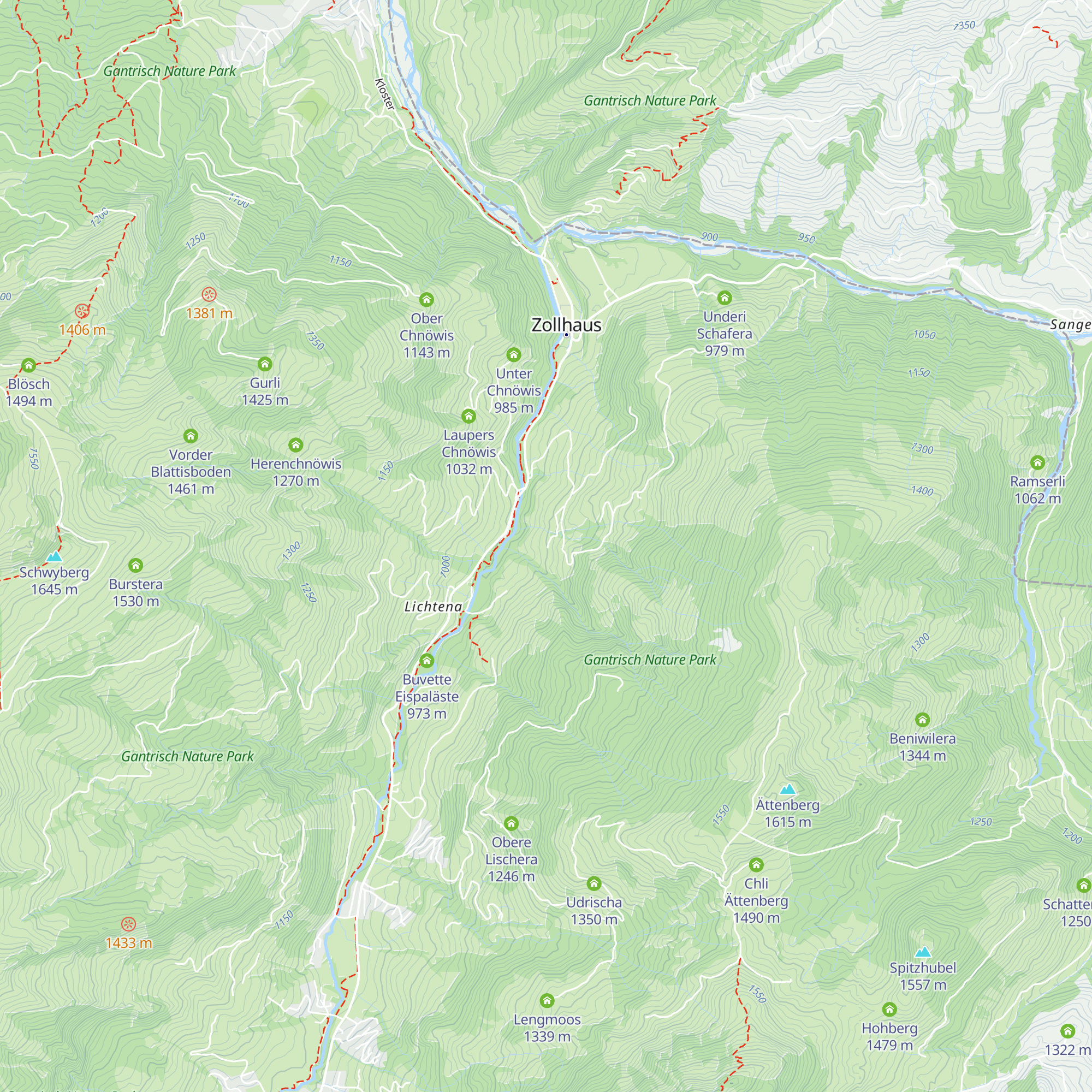 Murenvorschis map