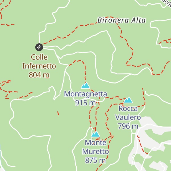 Map of Montagnetta