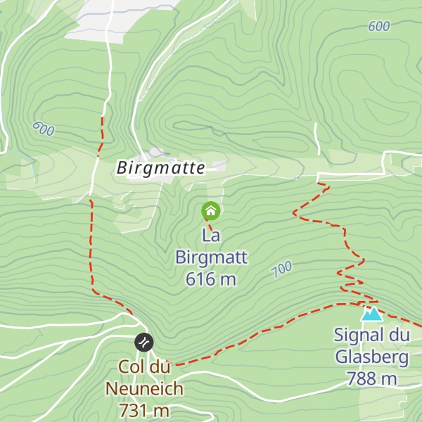 Map of La Birgmatt