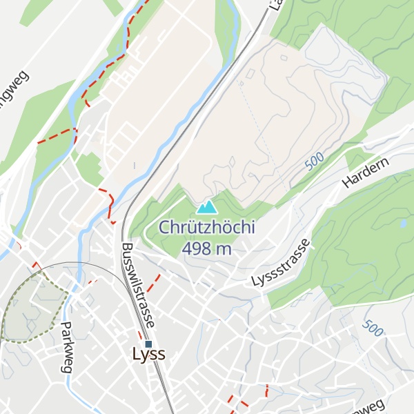 Map of Chrützhöchi