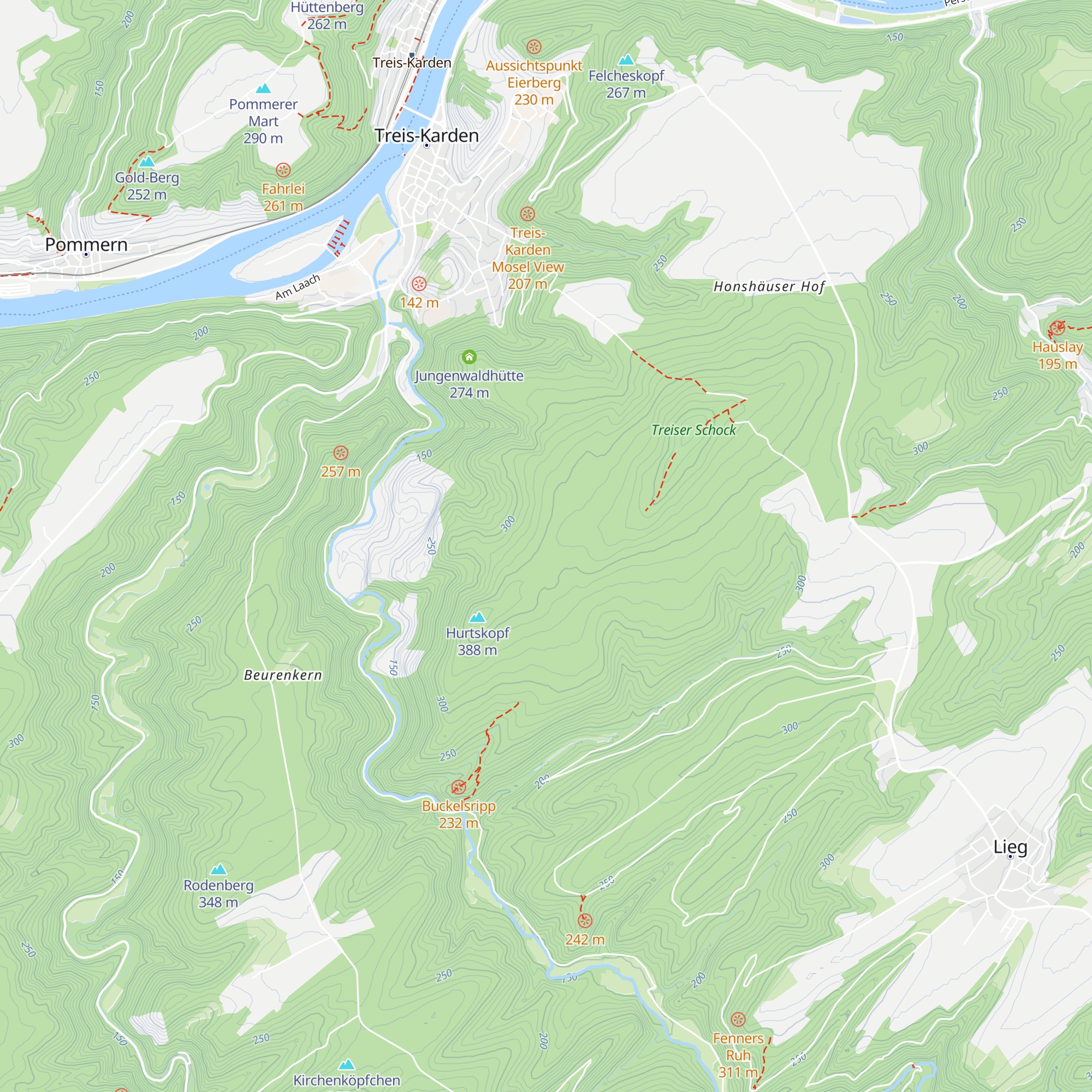 Leppertshütte map