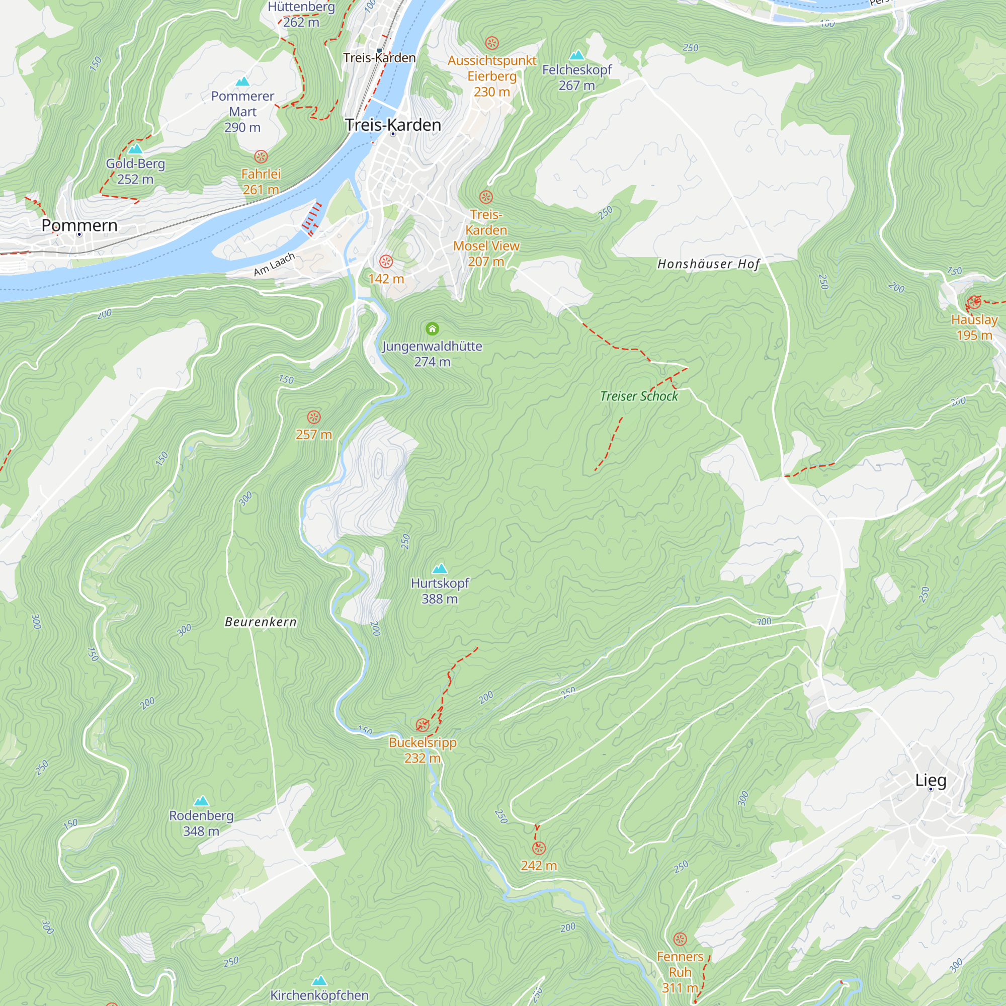 Leppertshütte map