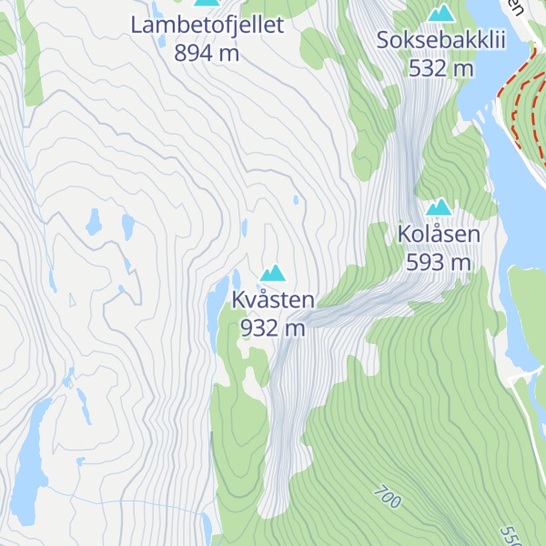 Map of Kvåsten