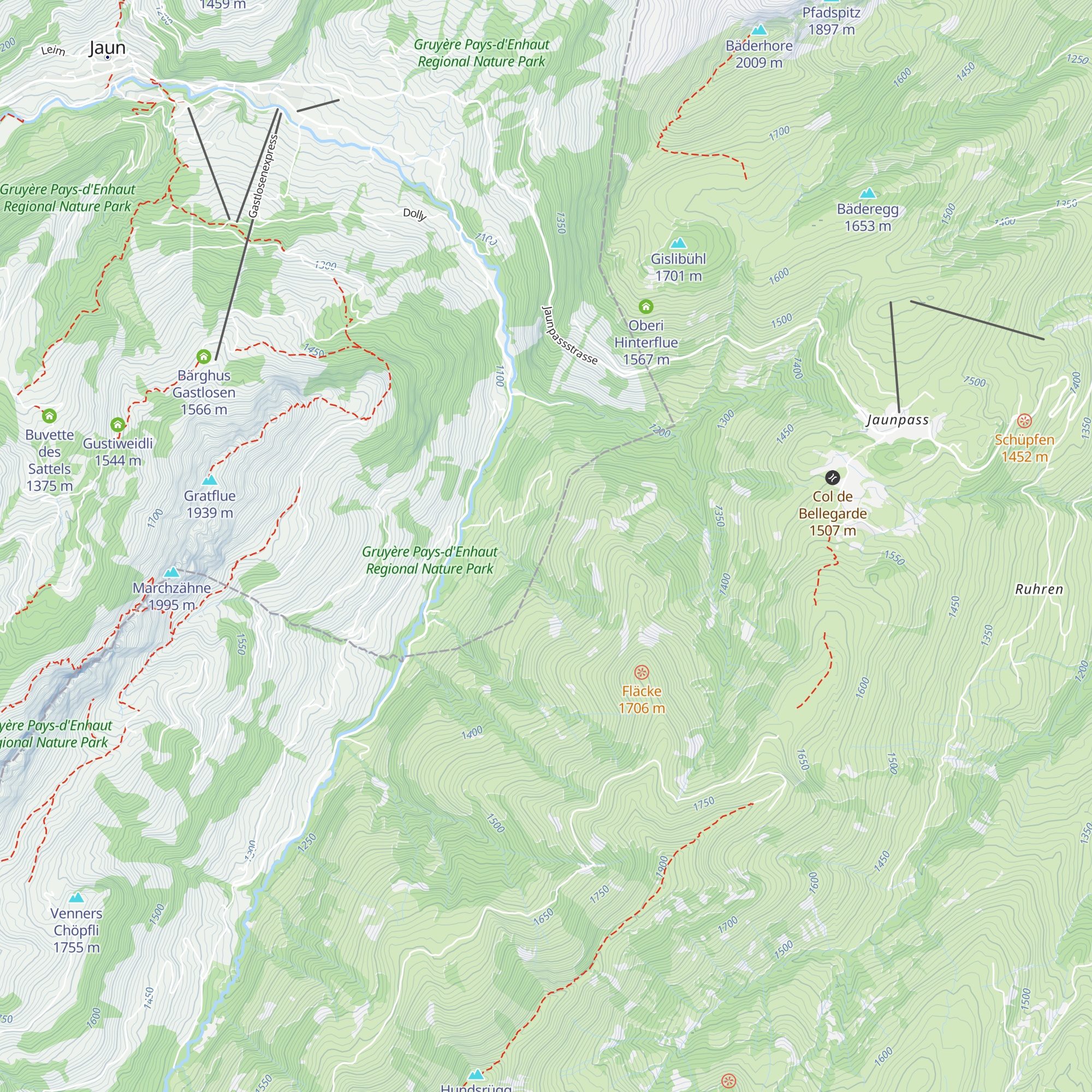 Ober Niggi map