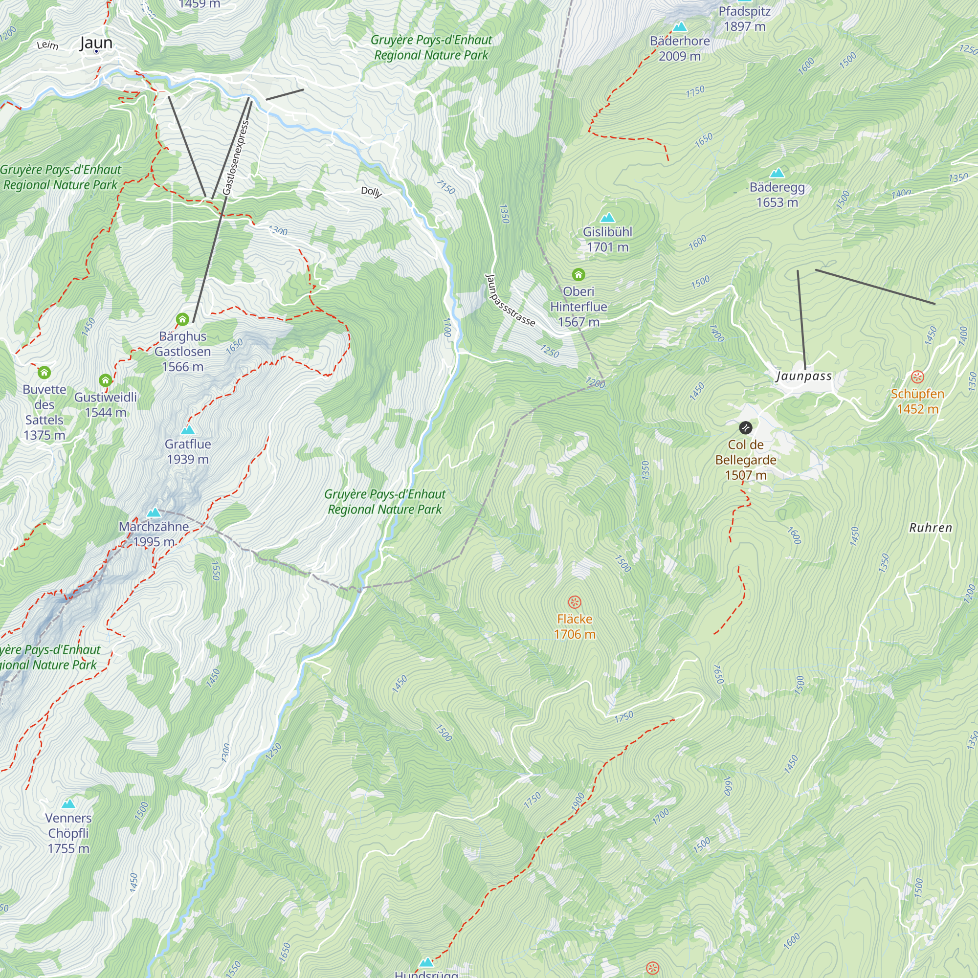 Ober Niggi map