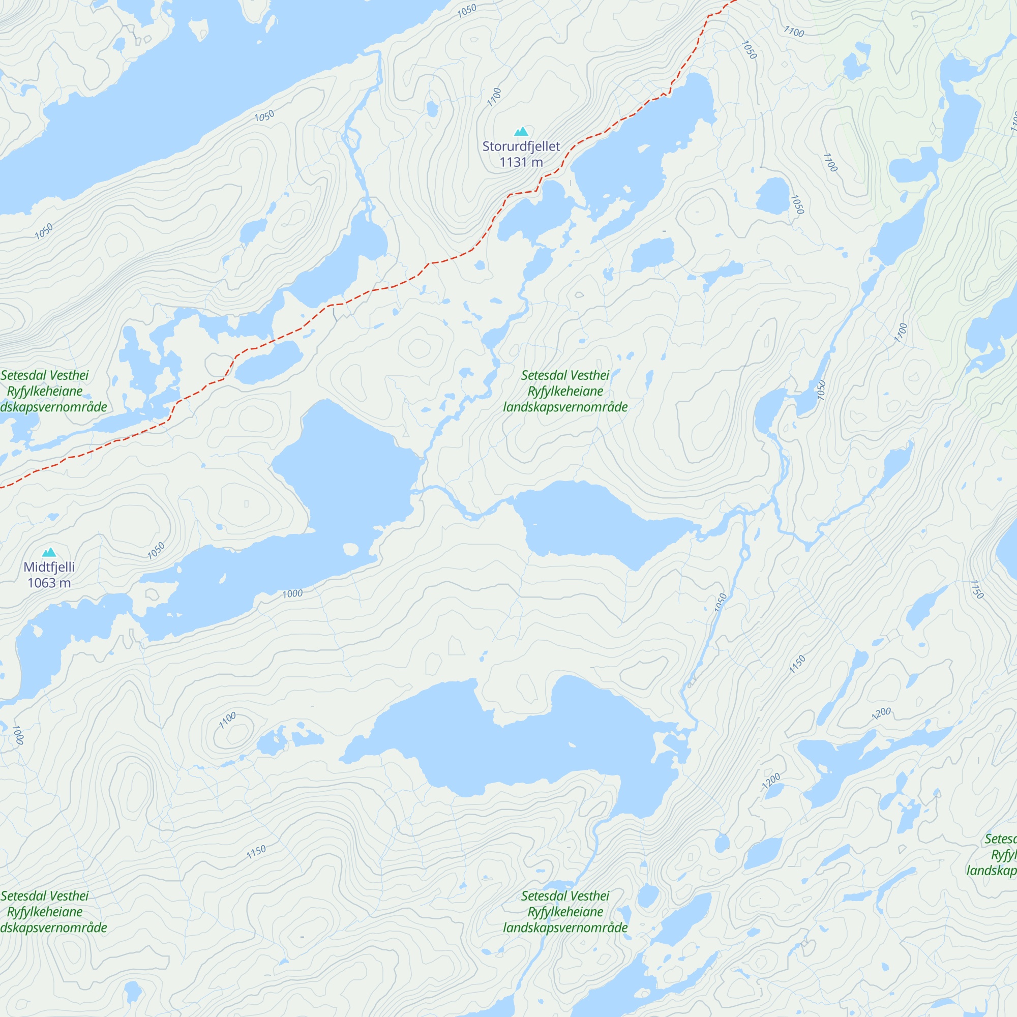 Grunnevassbu map