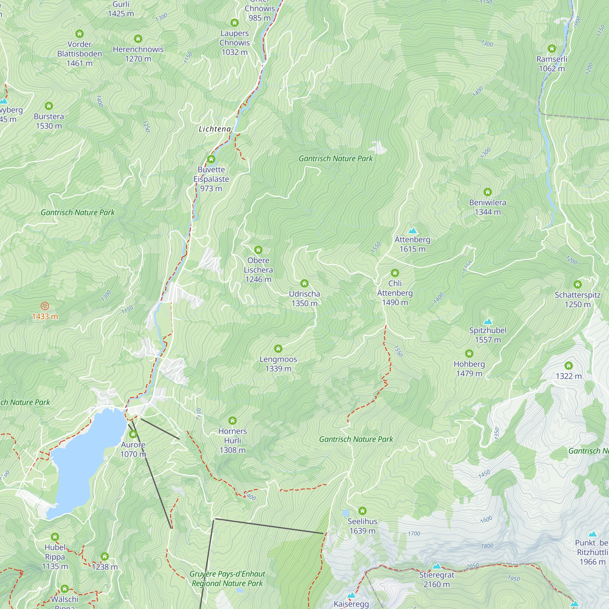 Udrischli map