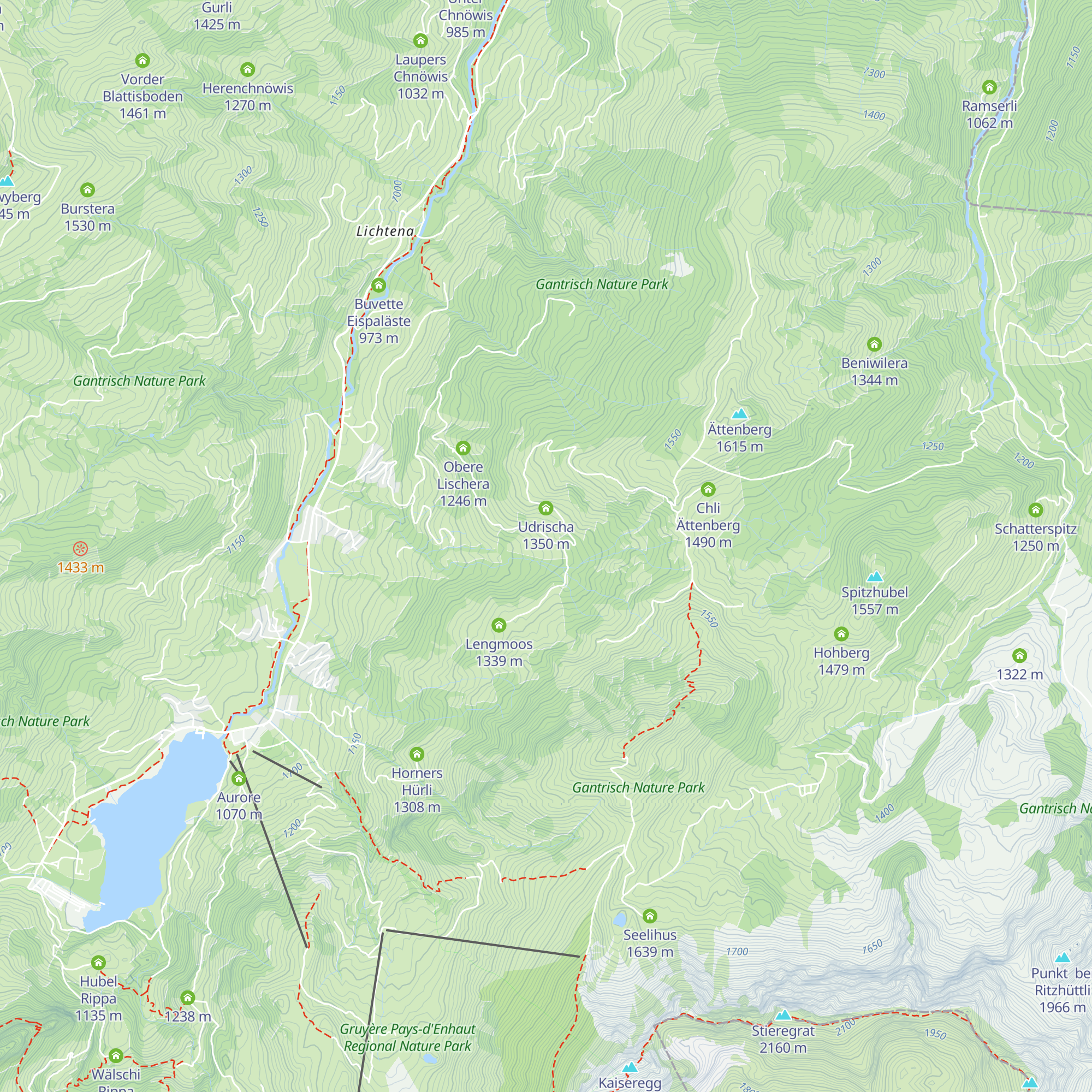 Udrischli map