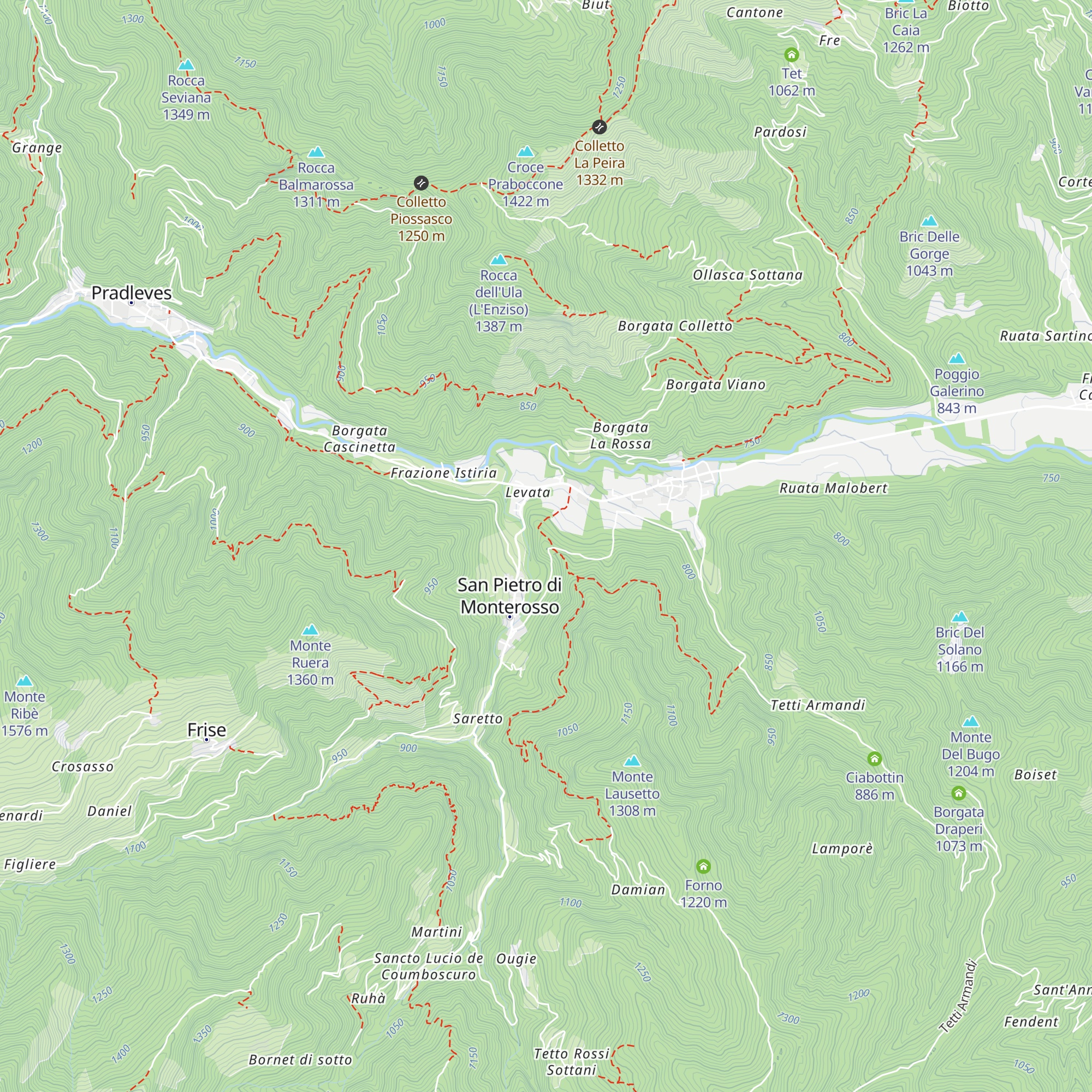 San Rocco map