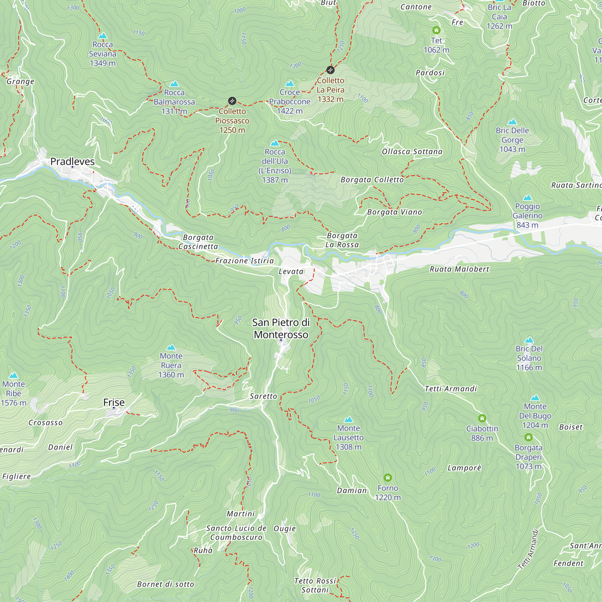 San Rocco map