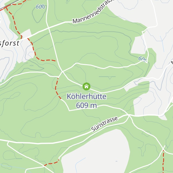 Map of Köhlerhütte