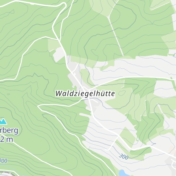 Map of Landhaus Waldziegelhütte