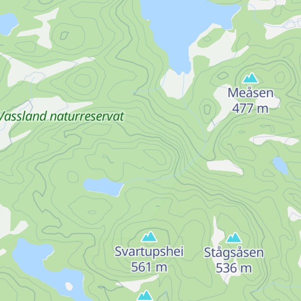 Map of Stongåsen