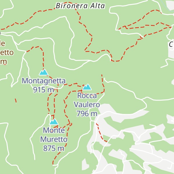 Map of Rocca Vaulero