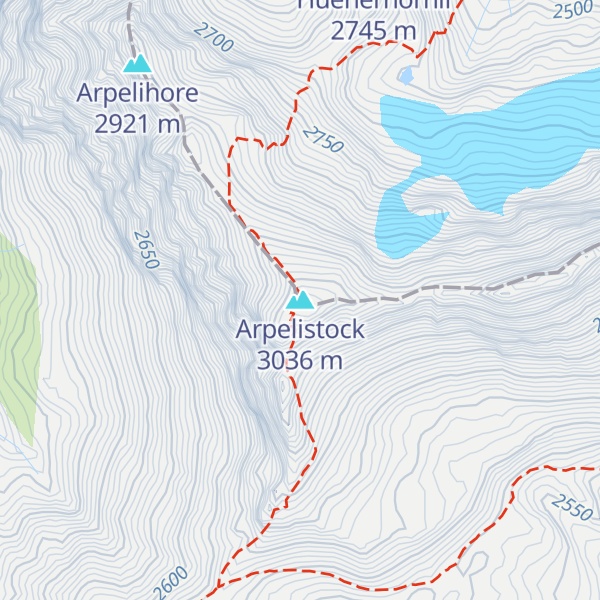Map of Arpelistock