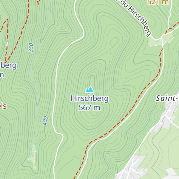 Map of Hirschberg