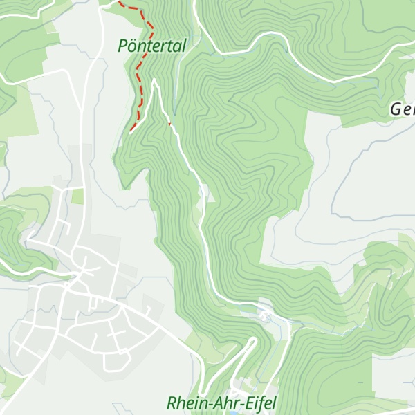 Map of Pöntertal-Hütte