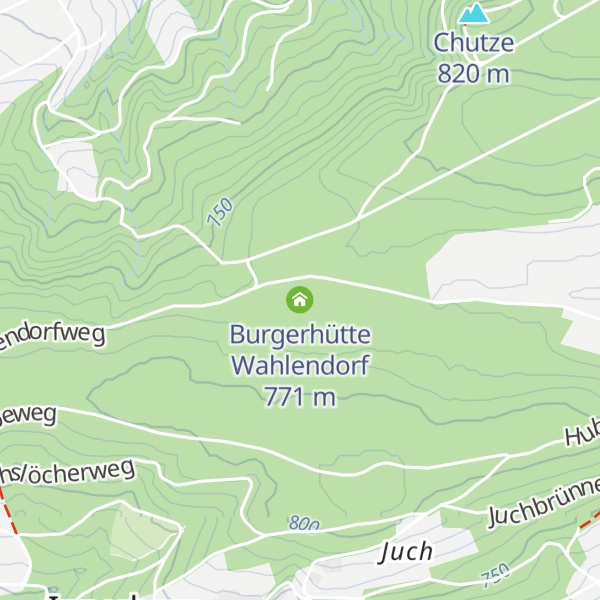 Map of Burgerhütte Wahlendorf